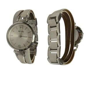 Fossil White Band Size S